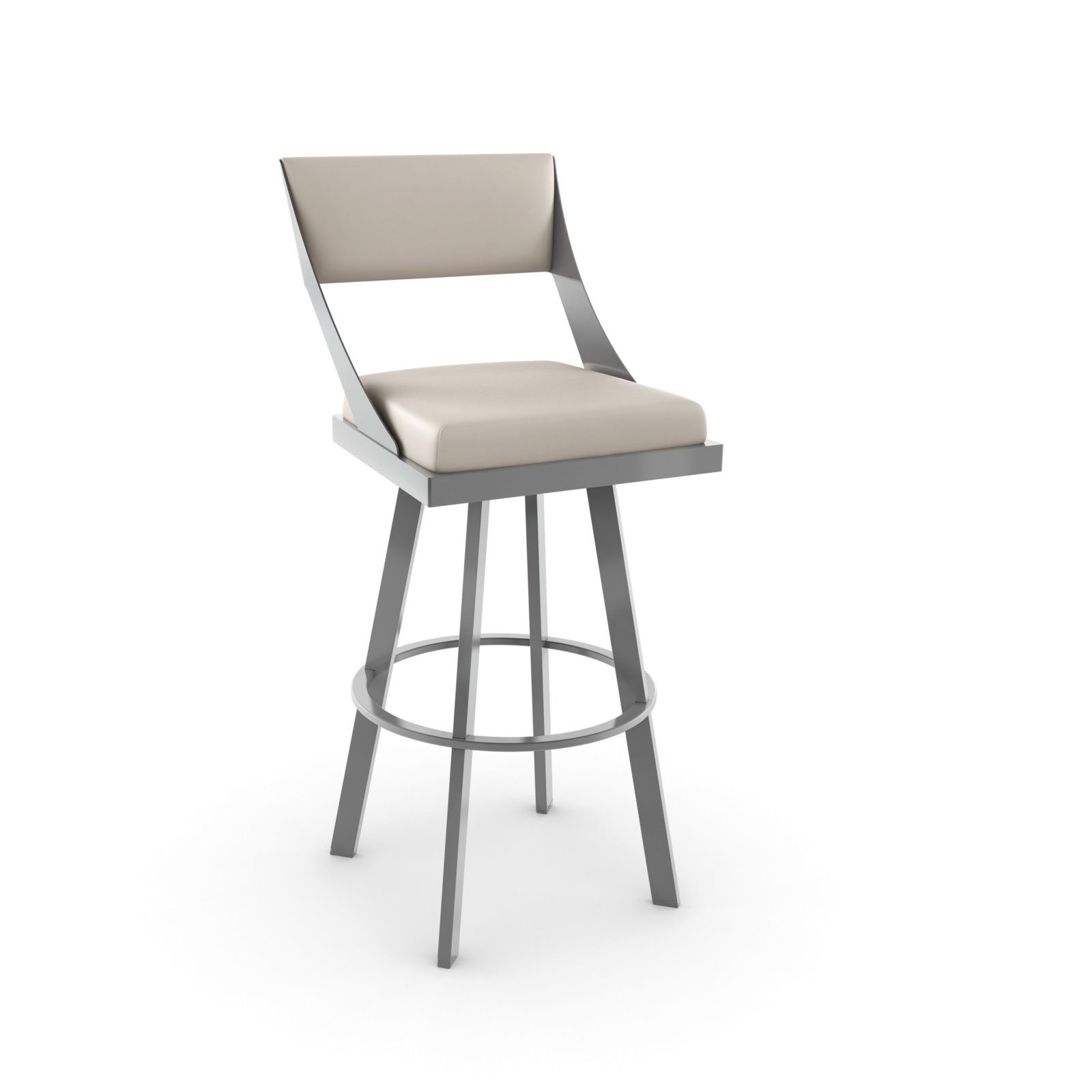 Metal Finish: 24 Magnetite • Seat and Back Covering: DB Oyster