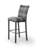 Metal Finish: Anthracite • Seat and Back Cushion: Benson 059