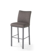 Metal Finish: Anthracite • Seat and Back Cushion: Dream Pewter