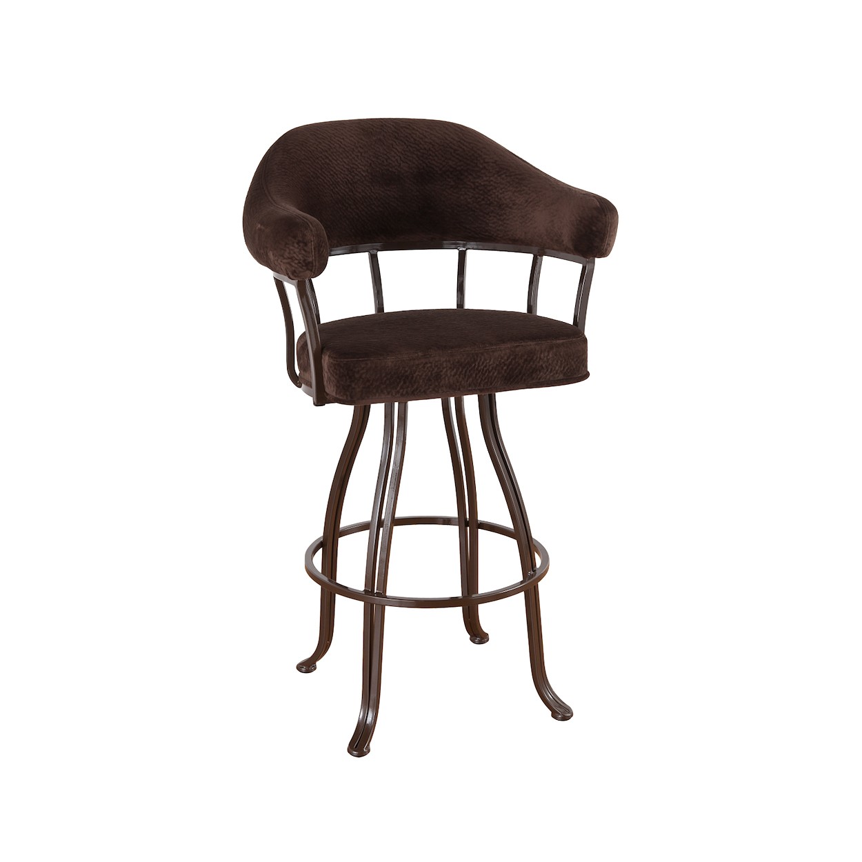 Callee London Swivel Stool With Arms, Bar Stools That Swivel And Have Arms