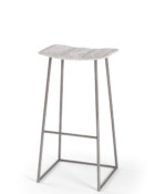 Shown here: Palmo stool in Champagne and Venice 61.