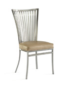 Genesis dining chair shown with: Tan Vinyl