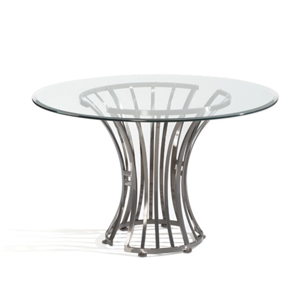 Genesis Dining Table in Platinum