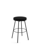 Metal Finish: 25 Black Coral • Seat Covering: L8 Doodle