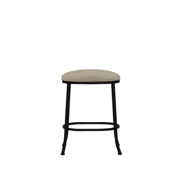 Shown in Matte Black with Sonoma Seagrey Fabric