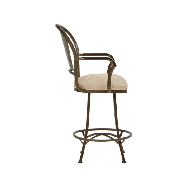 Shown in Expresso with Sugarshack Oatmeal Fabric