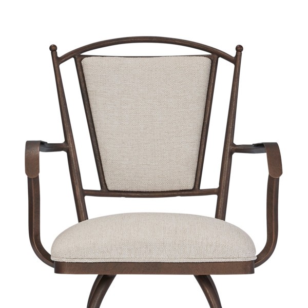 Shown in Copper Bisque with Sugarshack Pearl Fabric