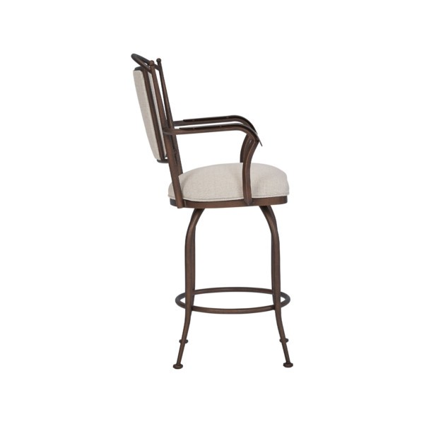 Shown in Copper Bisque with Sugarshack Pearl Fabric