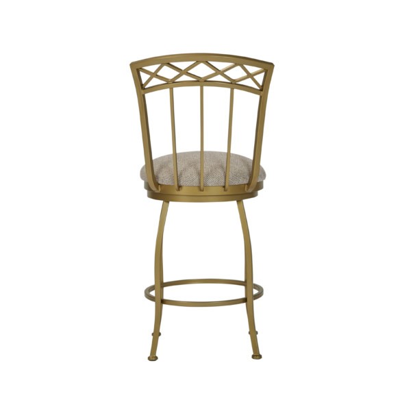 Shown in Opaque Gold with Whitaker Sand Fabric