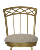Shown in Opaque Gold with Whitaker Sand Fabric