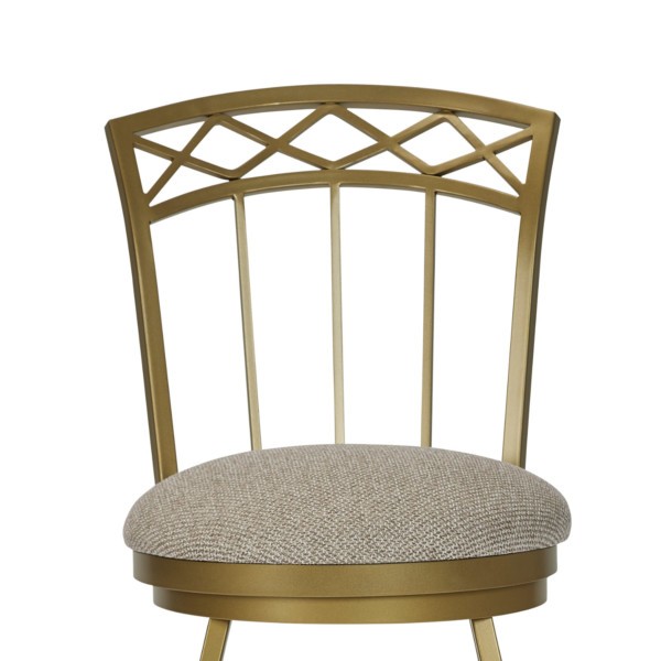 Shown in Opaque Gold with Whitaker Sand Fabric