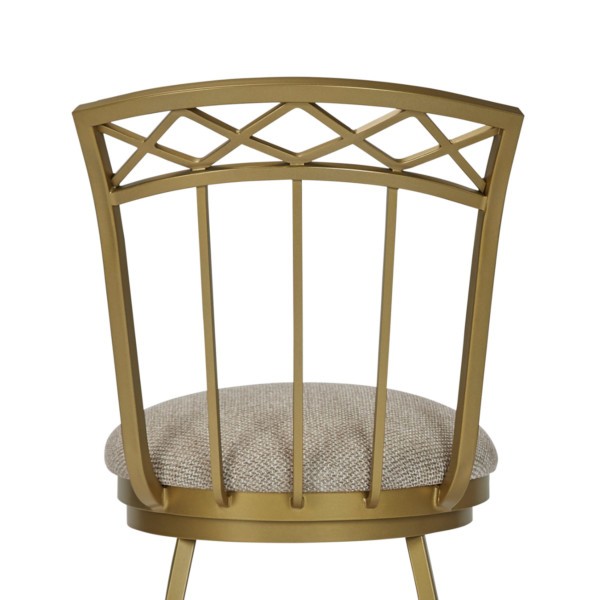 Shown in Opaque Gold with Whitaker Sand Fabric
