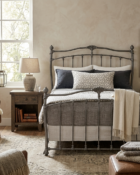 Wesley Allen Merrick Iron Bed lifestyle
