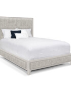 WesleyAllen_Aven_1229_queen_HBFS_MatteWhiteFinish_NaturalOakPerformanceFabric_angle