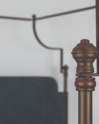 WesleyAllen_KentonCanopy_OldCopperFinish_ArcherNavyFabric_Closeup04