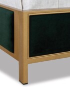 Mason Opaque Gold Finish Chronicle Hemlock Fabric