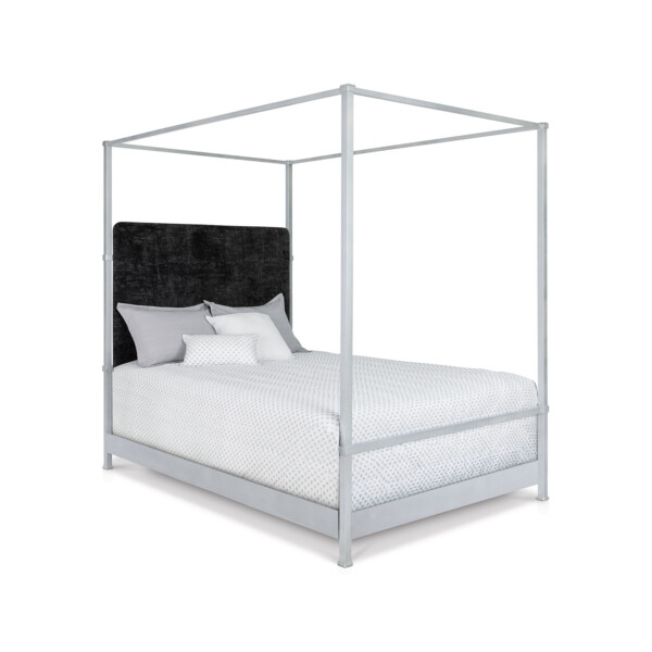 Wesley Allen Quincy Opaque Light Silver finish Verona Charcoal