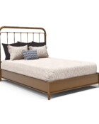 Braden Bed in Opaque Copper Finish 2