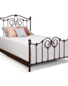 Olympia Bed in Natural Rust Finish 1
