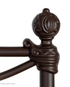 Olympia Bed in Natural Rust Finish 2