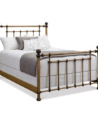 Revere Bed in Aged Brass Finish 1