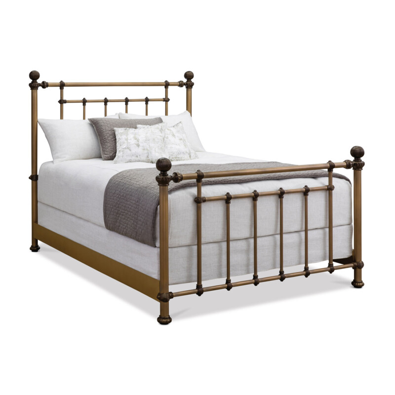 Wesley Allen Revere Bed Iron Headboard and Footboard