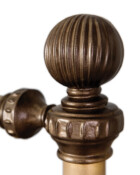 Revere Bed in Aged Brass Finish 2