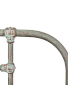 Wellington Bed in Textured Copper Moss Finish 4