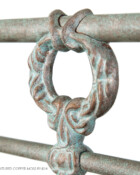 Wellington Bed in Textured Copper Moss Finish 5