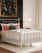 Wesley Allen Bed Revere matte white