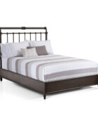 Wesley Allen Sheffield Iron Bed Shown in Aged Bronze 1