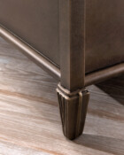 Wesley Allen Sheffield Iron Bed Shown in Aged Bronze 3