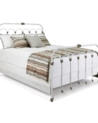 Hillsboro Bed Shown In Vintage White Finish 3