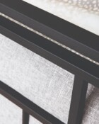 Wesley Allen Aspen Iron Bed Shown In Matte Black Finish 5