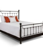 Wesley Allen Tucker Iron Bed Shown in Aged Gold 11