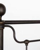 Wesley Allen Tucker Iron Bed Shown in Aged Gold 4