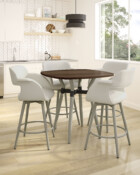 Shown in 56 Titanium with EK Grigio Fabric (discontinued)