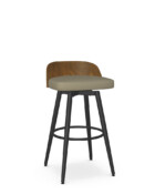 Shown in 25 Black Coarl Finsh • MQ Lichen Vinyl and 47 Tiramisu Wood Bar