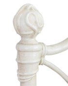 Wesley Allen Morsley Rustic Ivory Finish detail