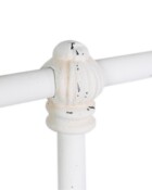 Wesley Allen Quati Cottage White finish close up