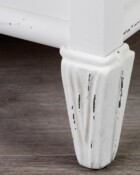 Wesley Allen Quati Cottage White finish foot