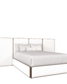 Wesley Allen River Opaque Copper Finish Aspen Pure White Vinyl