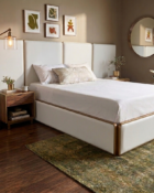 Wesley Allen River Opaque Copper Finish Aspen Pure White Vinyl