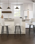 Bryana Shown in 69 Sugar Bronze Finish and L5 Whisper Covering Lifestyle