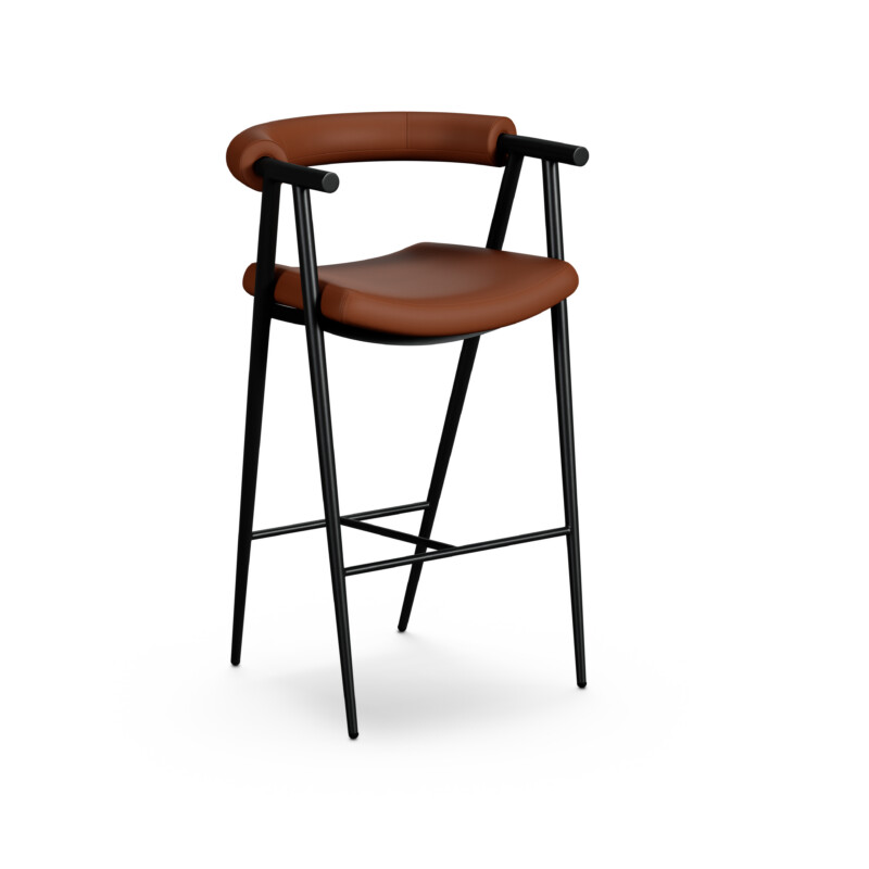 Elite Modern Bruso 4077B Stationary Stool