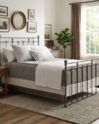 Wesley Allen Sena Iron Bed Detail Lifestyle