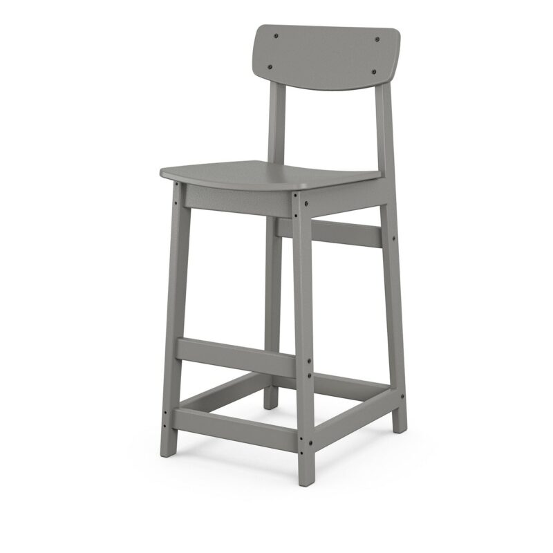 POLYWOOD Modern Studio Urban Bar Chair