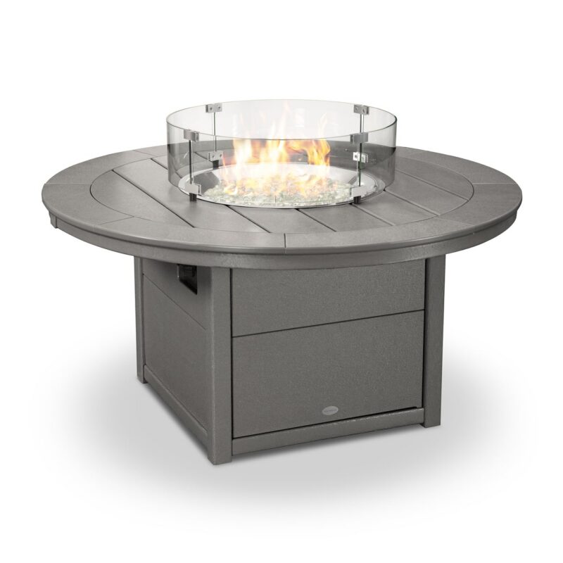 POLYWOOD Round 48" Fire Pit Table