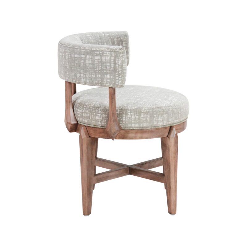 Darafeev Ace Maple Upholstered Dining Chair, view 2