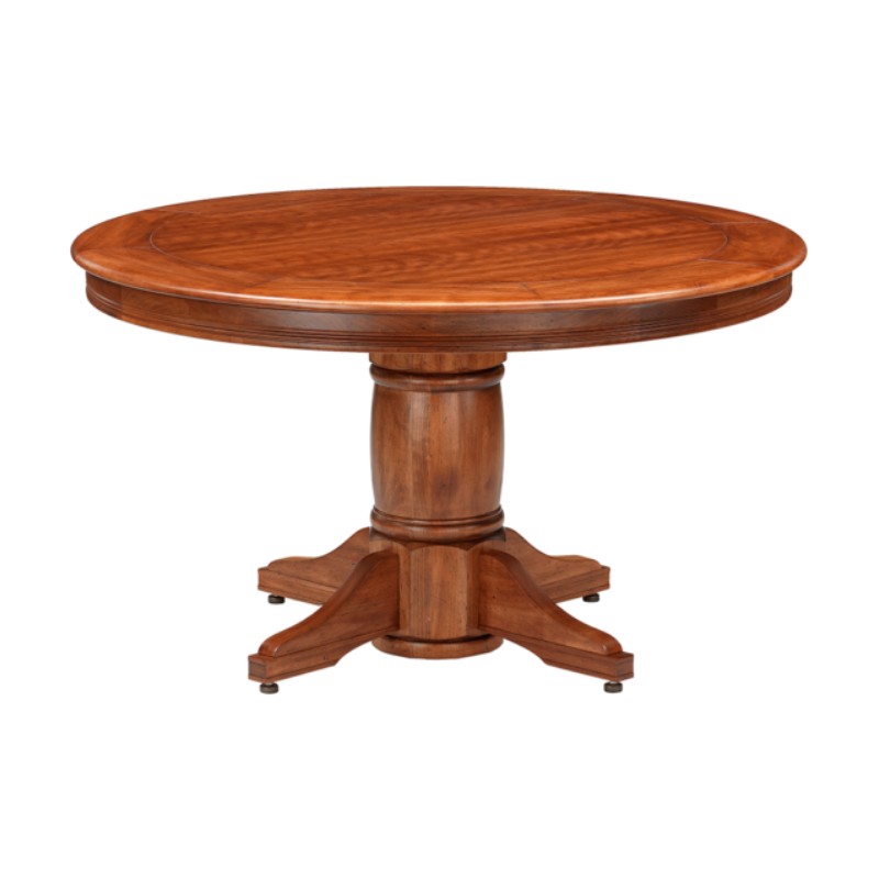 Darafeev Algonquin Round Convertible Poker Dining Table, shown in poker side shown